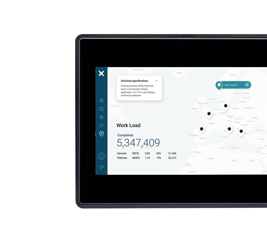eX707G | Outdoor HMI Sunlight readable 7